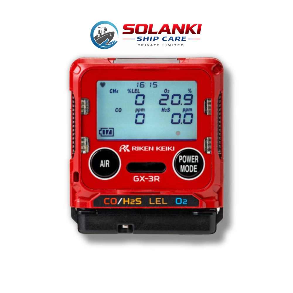 RIKEN KEIKI GX-3R Multi-Gas Detector Display